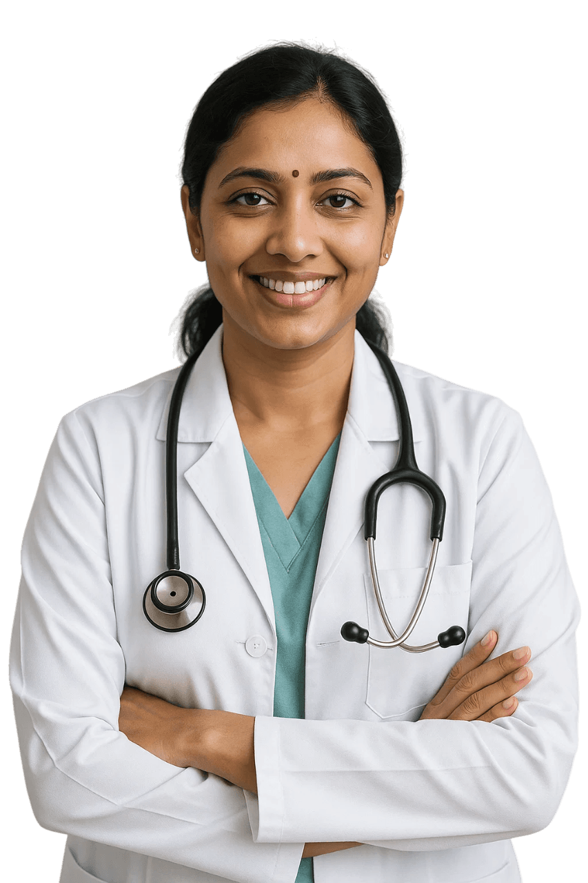 Doctor ready to help